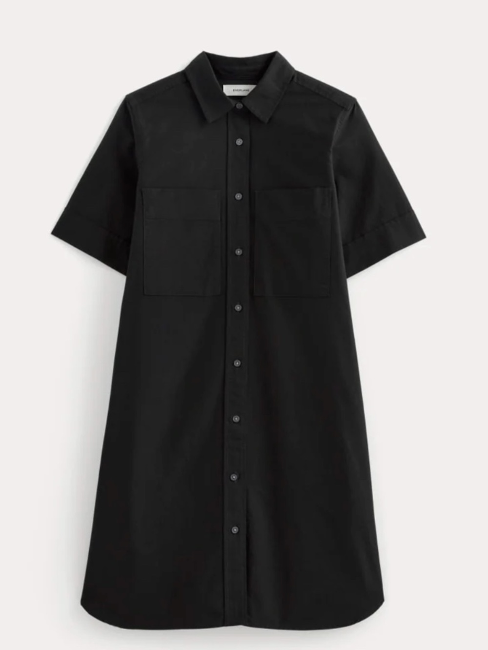 Everlane: THE OXFORD SHORT-SLEEVE SHIRT DRESS Size SM - Picture 2 of 5